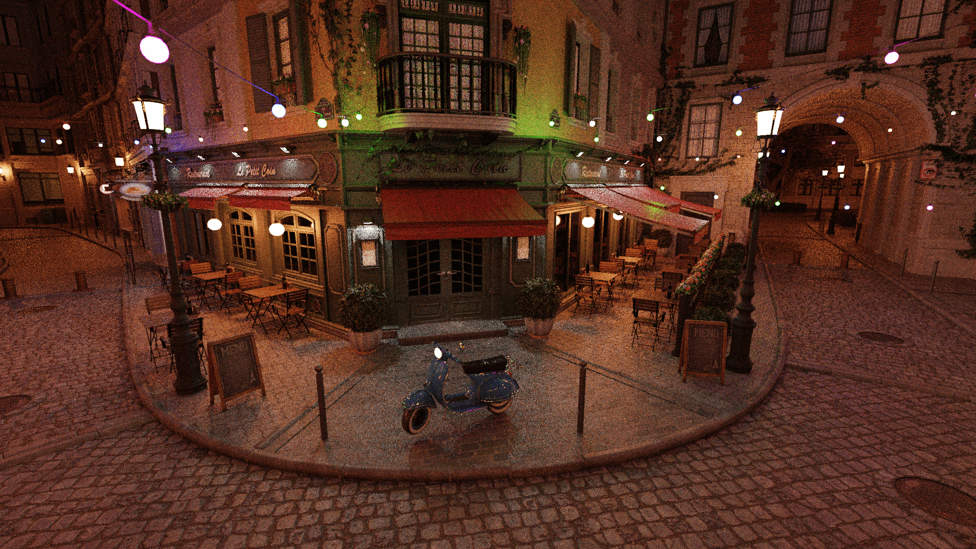 Rendering with using Light Tree